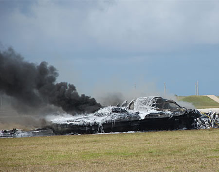 B-2 Stealth Bomber Crash – Exclusive Photos