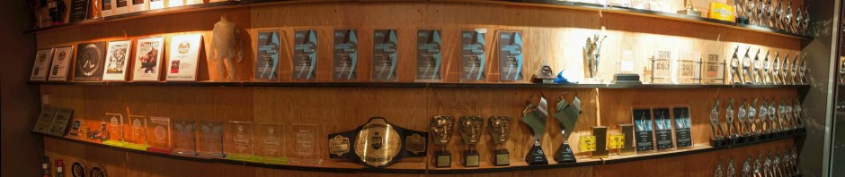 All the awards game developer Valve has received in one picture