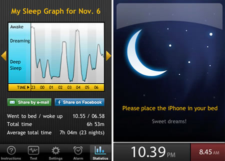 iPhone sleep application knows when its time to wake up – Newlaunches