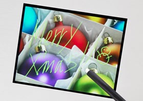 Sony develops touch screen LCD