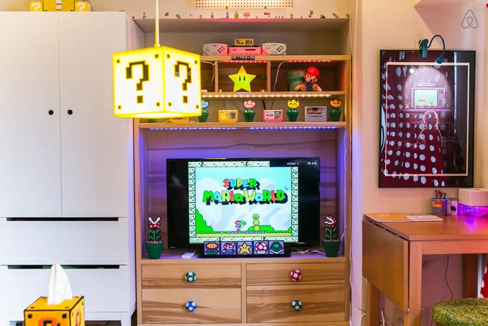 Totally awesome Super Mario themed home available for just $75 a night ...