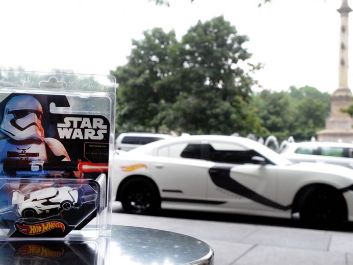 Uber Dodge Chargers become Star Wars Stormtroopers 5